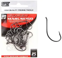 Anzol Marine Sports Super Maruseigo Black Nickel 20 com 25 Pçs