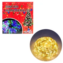 Luces Pisca Pisca Mangueira 20M 110V Amarelo