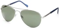 Óculos de Sol B+D Classic Sun Matt Silver Matt Blue 4657-75
