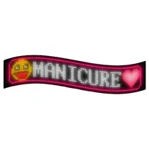 Painel LED Sate A-MP28 16X96 1536 LED 89.8X8.20CM  Painel LED ...