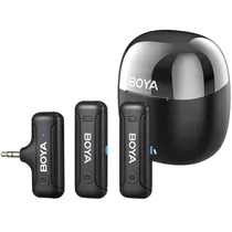Microfone Boya BY-WM3T-M2 Wireless 3.5MM TRS (2TX+1RX)