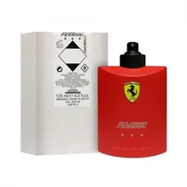 Tester Perfume Ferrari Scuderia Red Edt Masculino 125ML