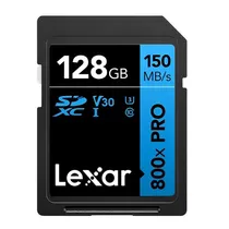 Mem SD 128GB Lexar Blue High-Performance 150MB/s C10 (LSD0800P128G-BNNNG