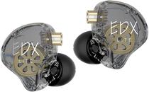 Fone de Ouvido Monitor KZ KZ-Edx Lite Transparent Grey