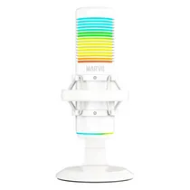 Microfone Marvo MIC-07 Wired White  Microfone M...