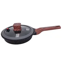 Frigideira Induçao Ucc Life Preta 20CM com Tampa