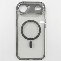 Capa Magnética Cisen para iPhone 17 Air - Preto Brilhante