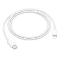 Cabo USB-C / Lightning Apple MKQ42ZM/A / 2 Metros - Branco