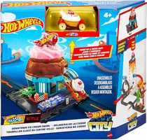 Hot Wheels City Sorveteria Na Cidade Mattel - HTN77