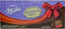 Chocolate Milka Alfajor Mousse Preto X3 - (6 Unidades)