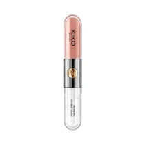 Labial Kiko Milano Unlimited Double Touch 102 Satin Beige 6ML