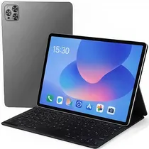 Tablet Mox MO-TP1082 / Dual Sim / 512GB / 8GB Ram / 10.1" / 13MP 8MP / Android 14 + Teclado Português + Funda - Cinza