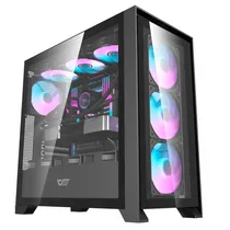 Gabinete Aigo Darkflash DRX90 Glass Black Argb 4FAN