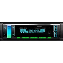 Autoradio Mega Star CDX260BT Bluetooth - Preto