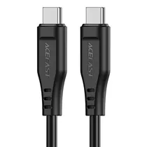 Cable Acefast C3-03 USB-C p/USB-C 1.2M 60W Negro