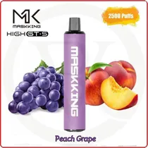 Maskking 2500 Puffs 5% High GTS Peach Grape