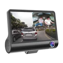 Camera DVR para Carro LW08607 WDR / Full HD / 1080P / 5MP / 5V / 4" / 170º / Sensor / Microfone - Preto