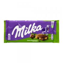 Barra Chocolate Milka com Avelas Inteiras 100G (Europa)