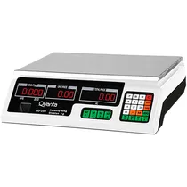 Balança Digital Comercial Quanta QTBD250 Até 40 KG Bivolt - Branco