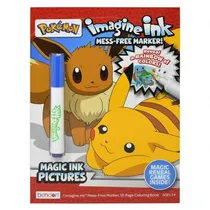 Bendon Pokemon Imagine Ink Pictures Magic Coloring Book 54039