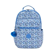 Mochila Kipling Seoul Crazy Leaves  Mochila Kip...