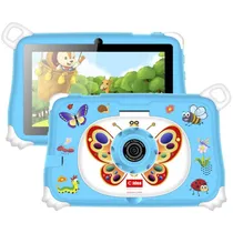 Tablet C Idea CM86 Kids Tela 7" Wifi 128GB 6GB Ram - Azul