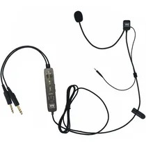 Ufq Headset Adapter AV-MIKE2 Bluetooth Dual Plug