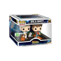 Muñeco Funko Pop Moment Back To The Future Doc & Marty 1846