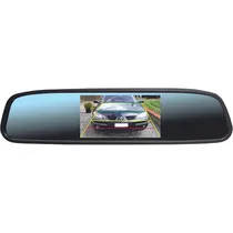 Espelho Retrovisor Xion XI-REV40 com Câmera Traseira - Preto