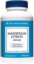 The Vitamin Shoppe Magnesium Citrate 200MG (300 Tabletas)