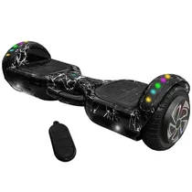 Scooter Elétrico Fest 6.5" Bluetooth/Speaker/Bolsa - Preto/Grafite