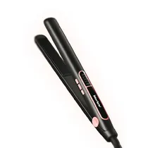 Chapinha / Prancha de Cabelo Interbras HD-603D / 45W / 250ºC / Bivolt - Preto/ Rosa