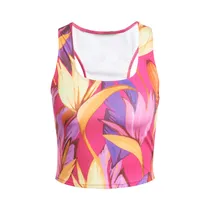 Crop Top Adidas JD6307 X Farm Rio Training Femenino