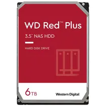 Disco Rígido Interno Western Digital WD Red Plus Nas 6 TB (WD60EFPX)