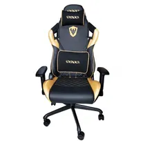 Cadeira Gamer Sate A-GC8602 Preto/Gold
