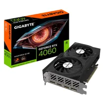Placa de Video Gigabyte Winderforce Nvidia Geforce RTX 4060 8GB GDDR6 - GV-N4060WF2OC-8GD