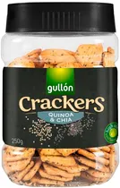 Bolacha Gullón Crackers Quinoa & Chia - 250G