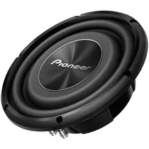 Subwoofer de 10" Pioneer TS-A2500LS4 com 1200 Watts Pmpo - Preto