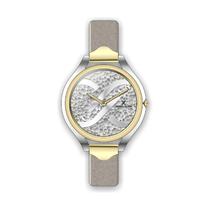 Relogio Analogico Feminino Daniel Klein Premium DK.1.12268-4 - Prata e Dourado