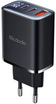 Carregador de Parede Mcdodo CH-2180 30W USB-A + USB-C Bivolt 50-60HZ - Preto