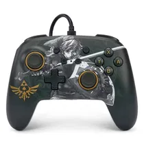 Controle Powera Enhanced Wired para Nintendo Switch - Battle Ready Link (PWA-A-03921)