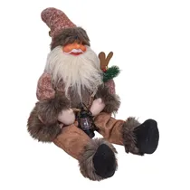 Boneco Natal Papai Noel Sentado 30CM
