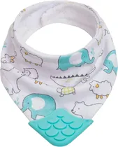 Bandana com Mordedor Animais Azul Buba - 15284