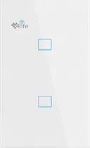 Interruptor Smart 4LIFE FLT2SWZ Branco
