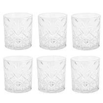 Conjunto com 6 Copos de Vidro 340ML