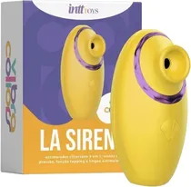 Estimulador Clitoriano 3 Em 1 Intt La Sirena Vibra Collors