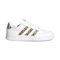 Tenis Adidas Breaknet 2.0 Feminino Branco/Animal Print HQ4235