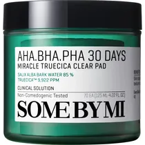 Almofadas Tônicas Some BY Mi Aha Bha Pha 30 Days Miracle Truecica Clear Pad de 70 Unidades