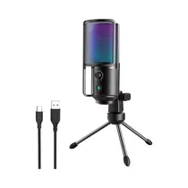 Micrófono Fifine K669-PRO3 RGB USB Black