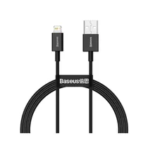 Cable Baseus CALYS-A01 USB-A A Lightning 1M Negro